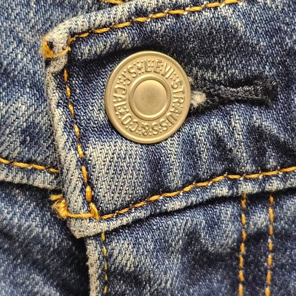 Levi's 505 Regular Fit Classic Straight Leg Jean with Zipper Fly 34x34 - Picture 6 of 11